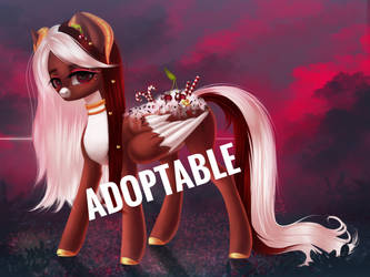 ADOPTABLE Cake Pony + psd Format AUCTION [OPEN]