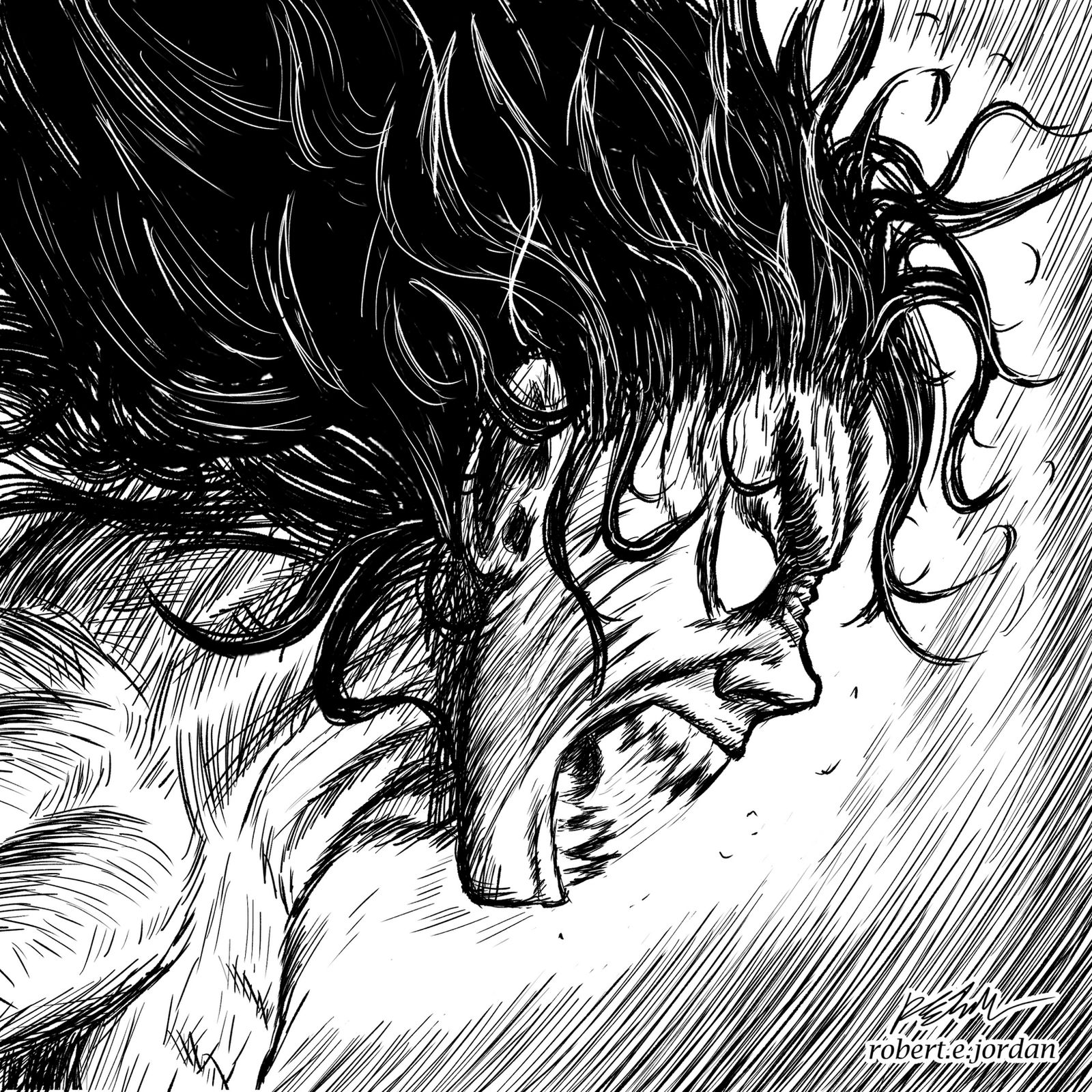 Pure Rage Line Drawing Rage by RobertEJordan on DeviantArt