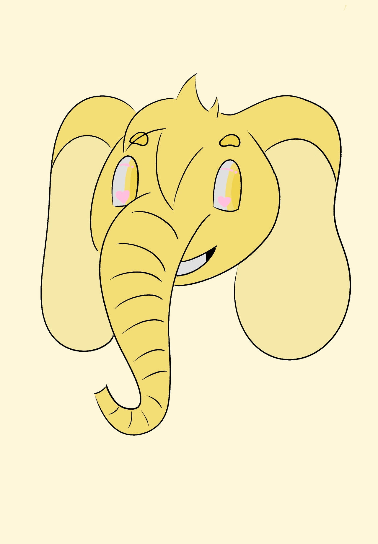 Yellow elephant by fungusbunny on DeviantArt