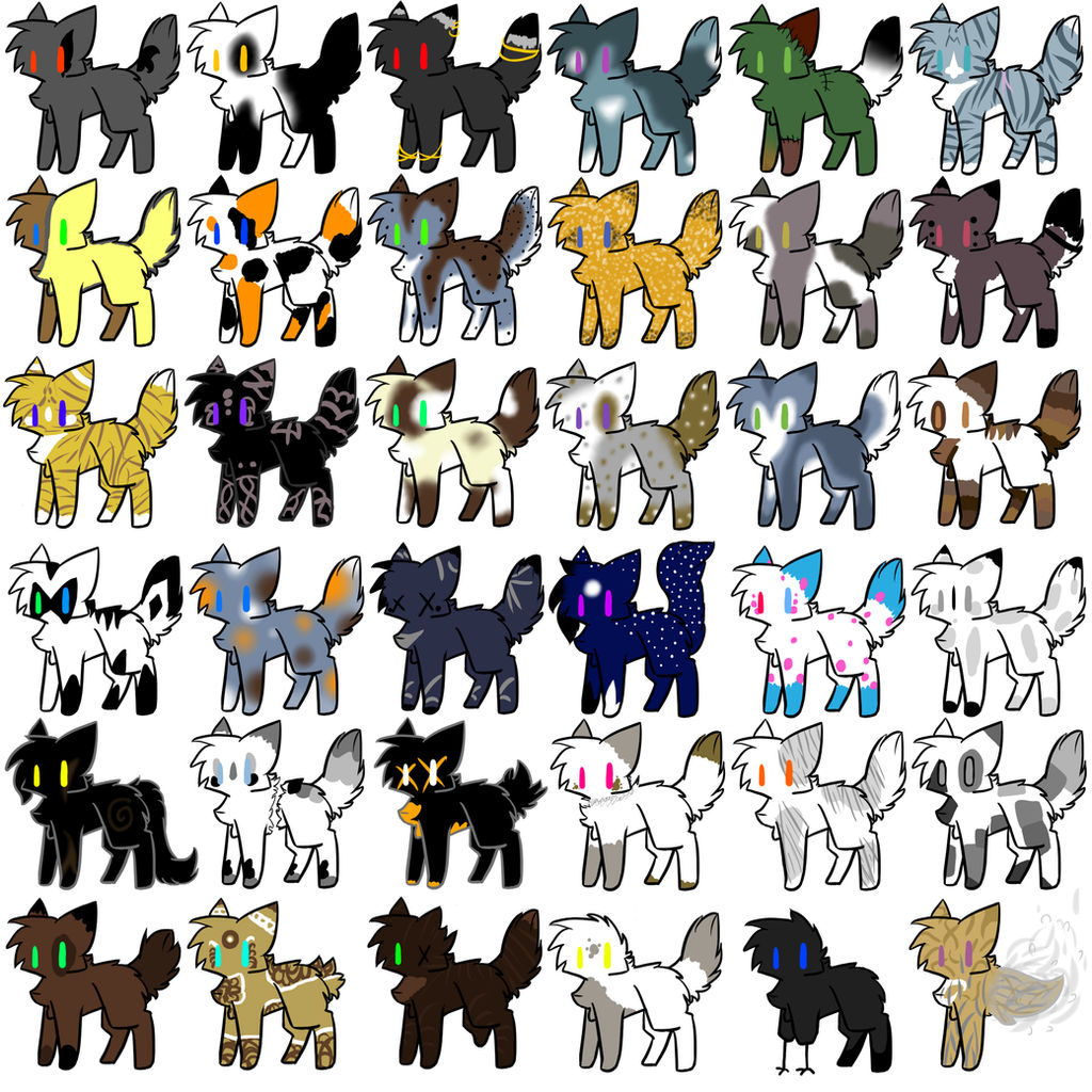 Oh look adopts 23/36 are open