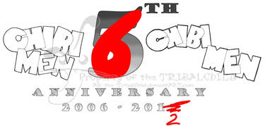 CHIBI MEN - 6th Anniversary Logo