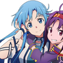 Asuna and Yuuki