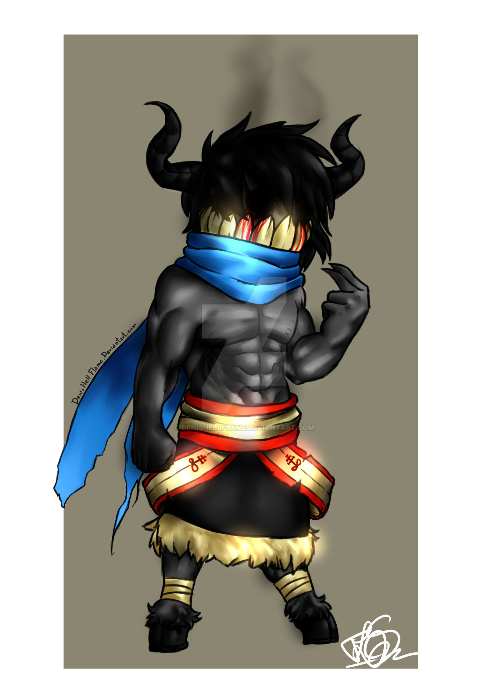 The Fallen Demon by Denishellflame on DeviantArt