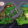 RAPHAEL AND LEONARDO