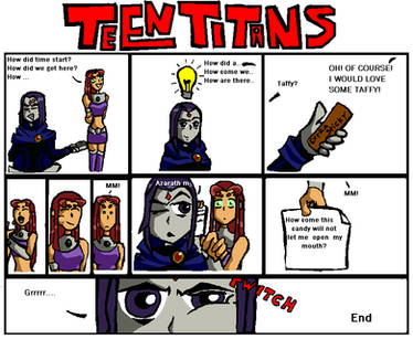 Teen Titans Comic My Way