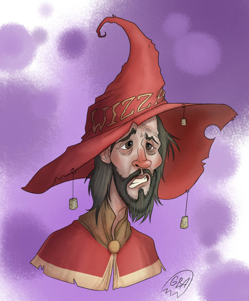 Rincewind the Wizzard by GoodBadArtist on DeviantArt