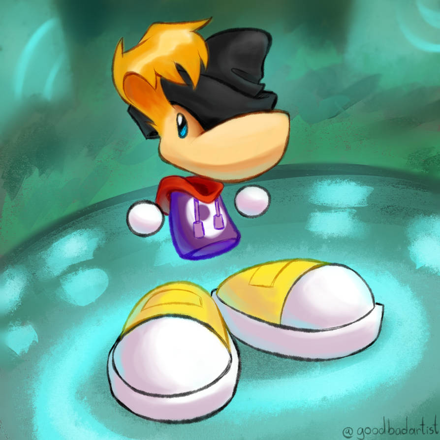 Silly Rayman by GoodBadArtist on DeviantArt