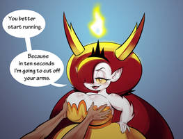 Grabby Hands on Hekapoo