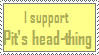 I Support Pits Headthing Stamp by Black-Kat-55