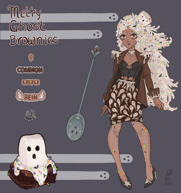 Sweetical MYO: Melty Ghost Brownies