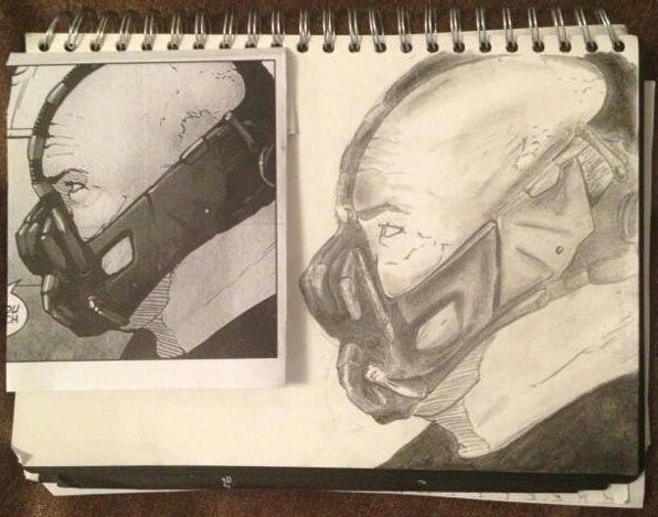 Bane Side On, From Batman by asimhussainartwork on DeviantArt