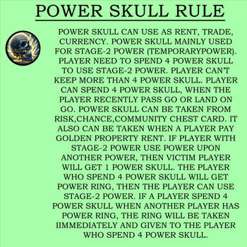 Rule Of Power Skull