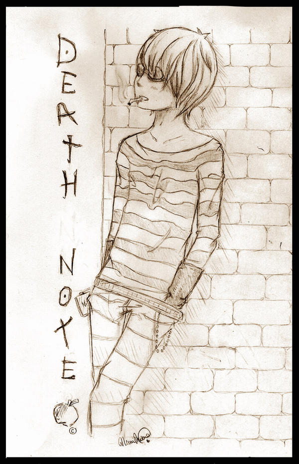 Mathew Death Note Matt-Death Note by PaperVooDoo on DeviantArt