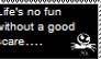 No fun Wo A Good Scare Stamp