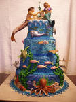 Lost Atlantis Cake by The-EvIl-Plankton