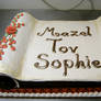 Scroll cake