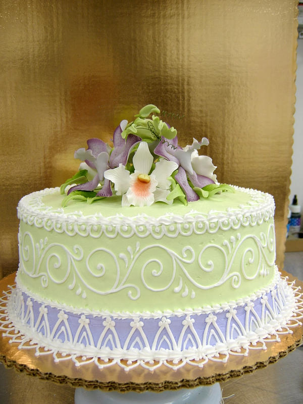 Elegant Birthday cake