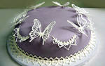 Butterfly Lace Cake by The-EvIl-Plankton