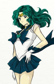 Coloring Practice - Sailor Neptune