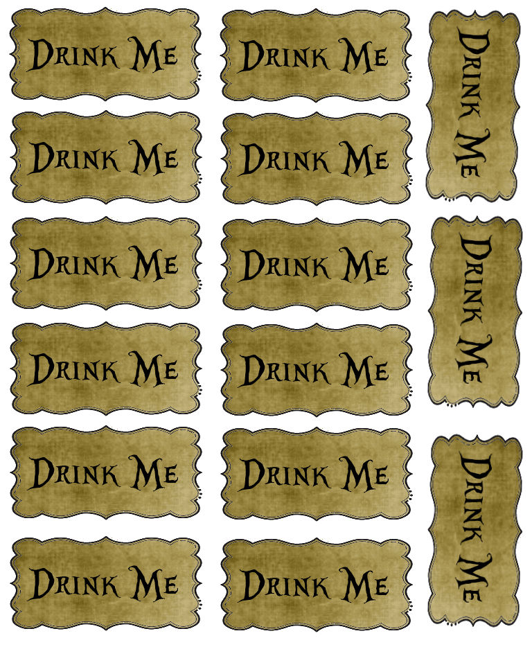 Drink Me- Alice inspired tags by SweetlyScrapped on DeviantArt drink-me-alice-inspired-tags-by-sweetlyscrapped-on-deviantart