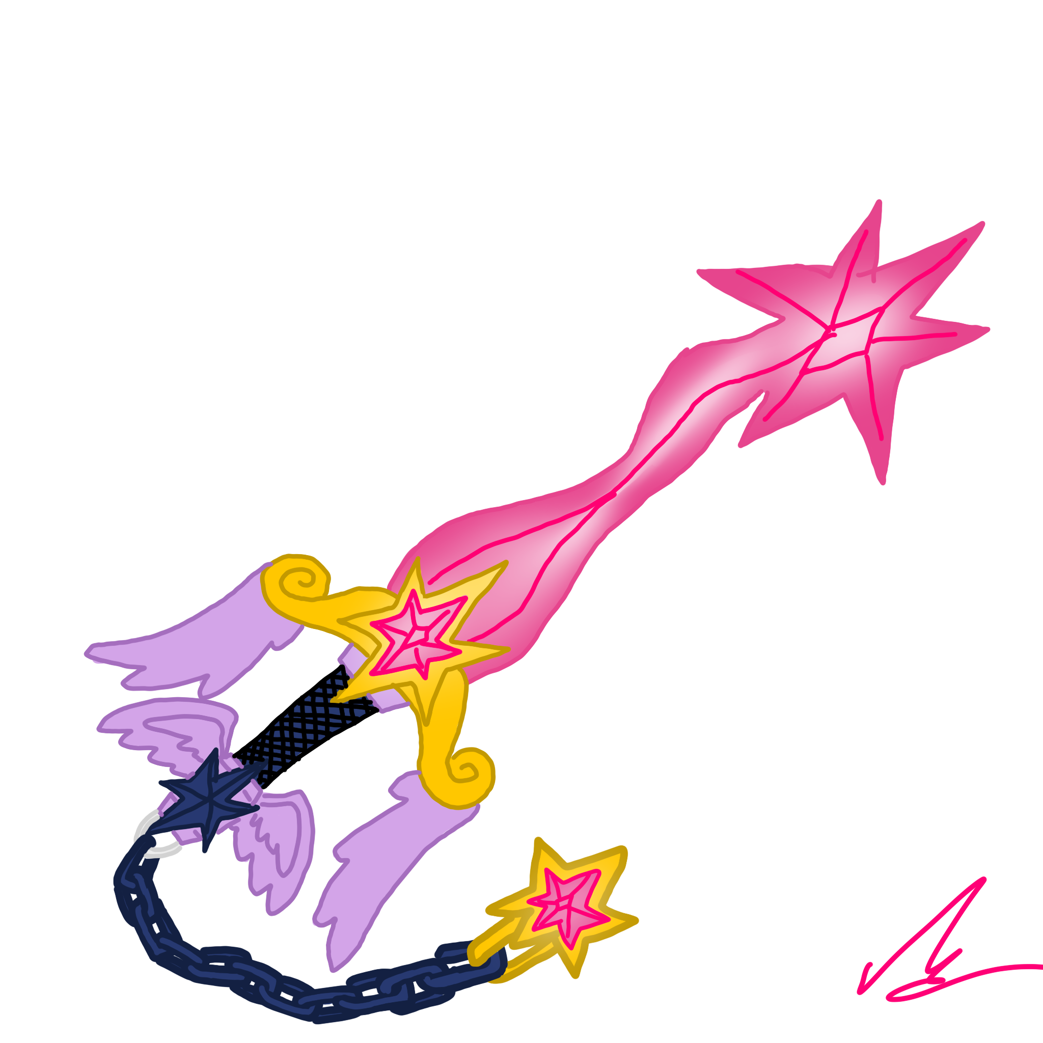 Keyblade Of Magic by mkf2308 on DeviantArt