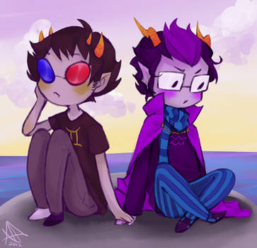 COMMISSION - Eridan and Sollux