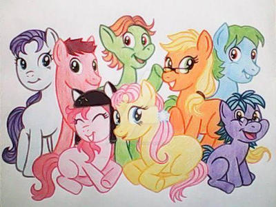 artwork MY LITTLE PONY friendsters