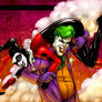 Joker and Harley Quinn - Colored