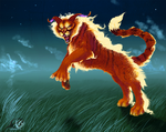 Fire Demon by elen89