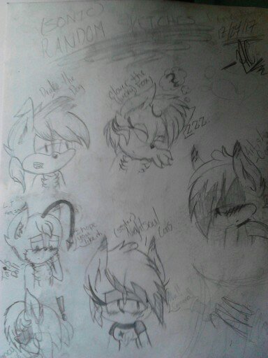 Random Sketches Time(Sonic)