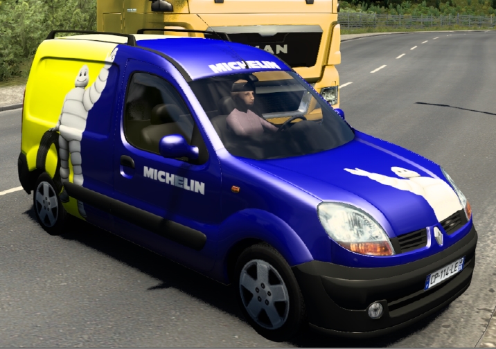 Kangoo I Express Michelin Delivery Van bhw2279 on