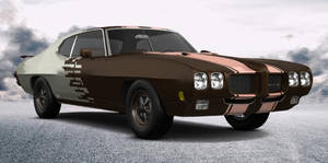 Chocolate Pontiac GTO