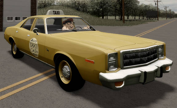 1977 Plymouth Fury Taxi
