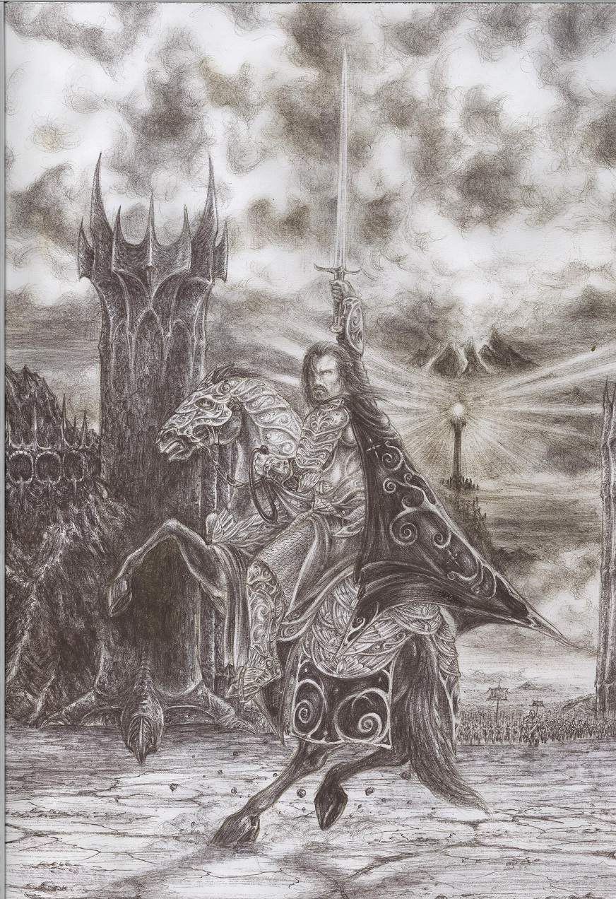 Aragorn The King By Sauronthegreateye-d37xran