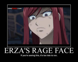 FT-MP Erza's Rage Face by ArcCrimsonhart