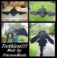 Toothless Plushie