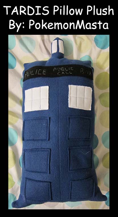 Doctor Who TARDIS Pillow Plush