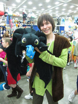 Hiccup and Toothless OTAKON12