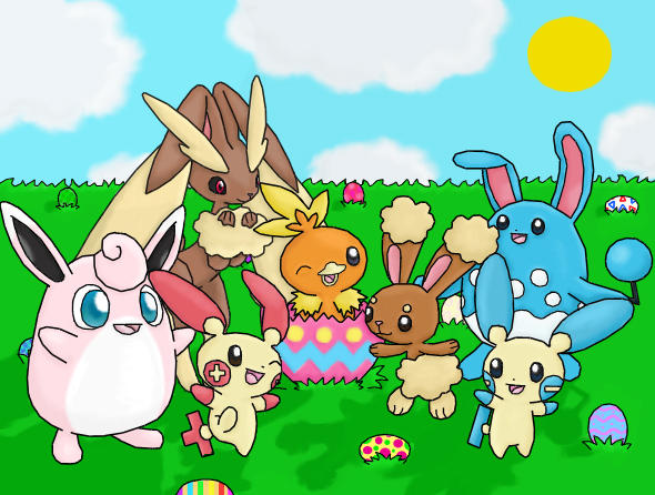 A Pokemon Easter by PokemonMasta on DeviantArt