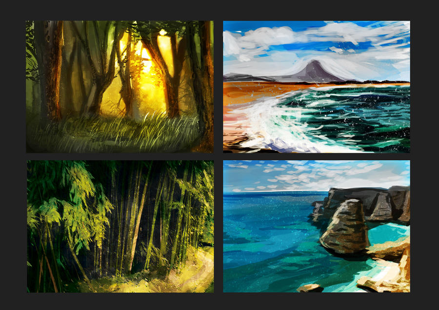 Scenery study by ahria92 on DeviantArt
