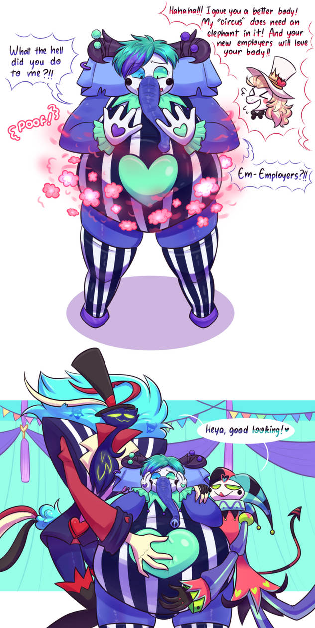 Weeb Circus The Circus gains a new elephant: Part 2 by The-Weeb-Shroom on DeviantArt