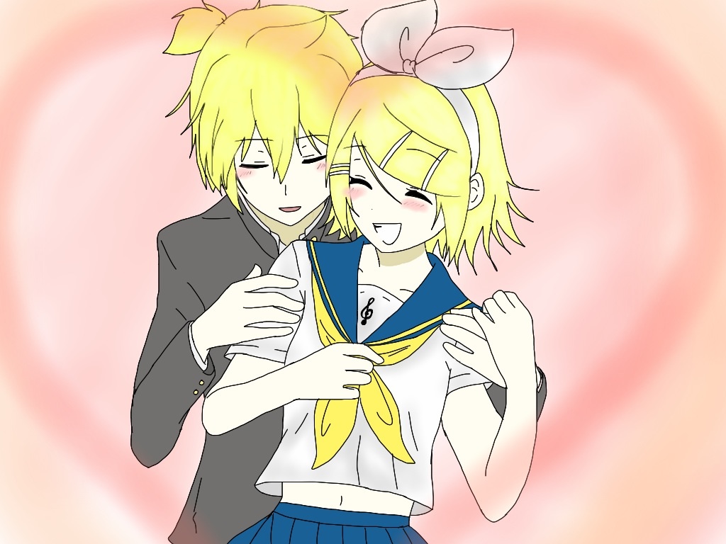 School Rin x Len