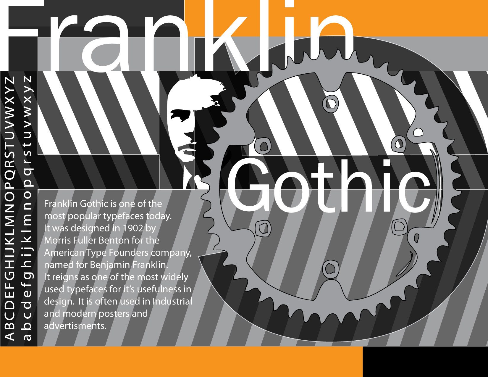 Franklin Gothic Sample Sheet