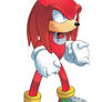 Knuckles- Sonic the Comic