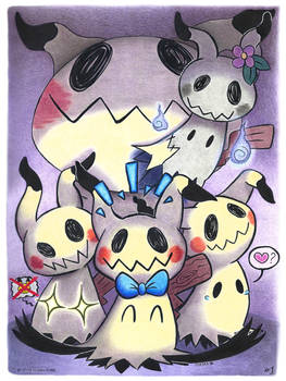 Inktober 2020 - 01 Mimikkyu