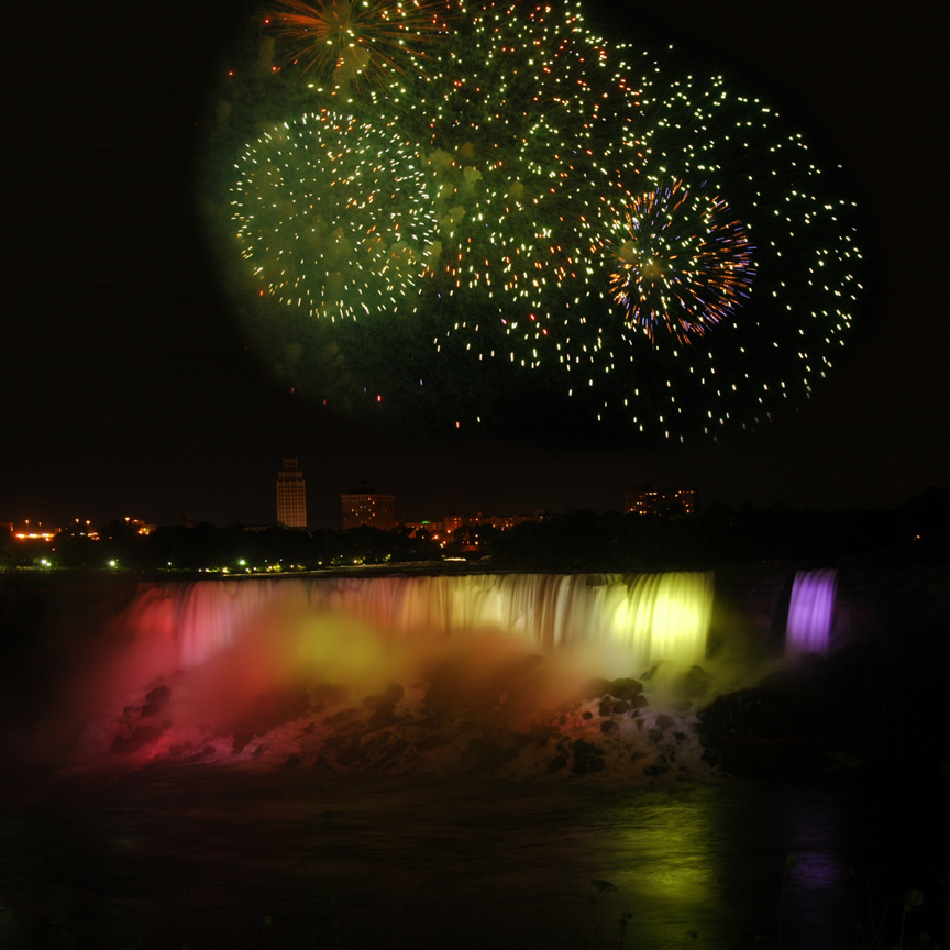 Fireworks and Falls