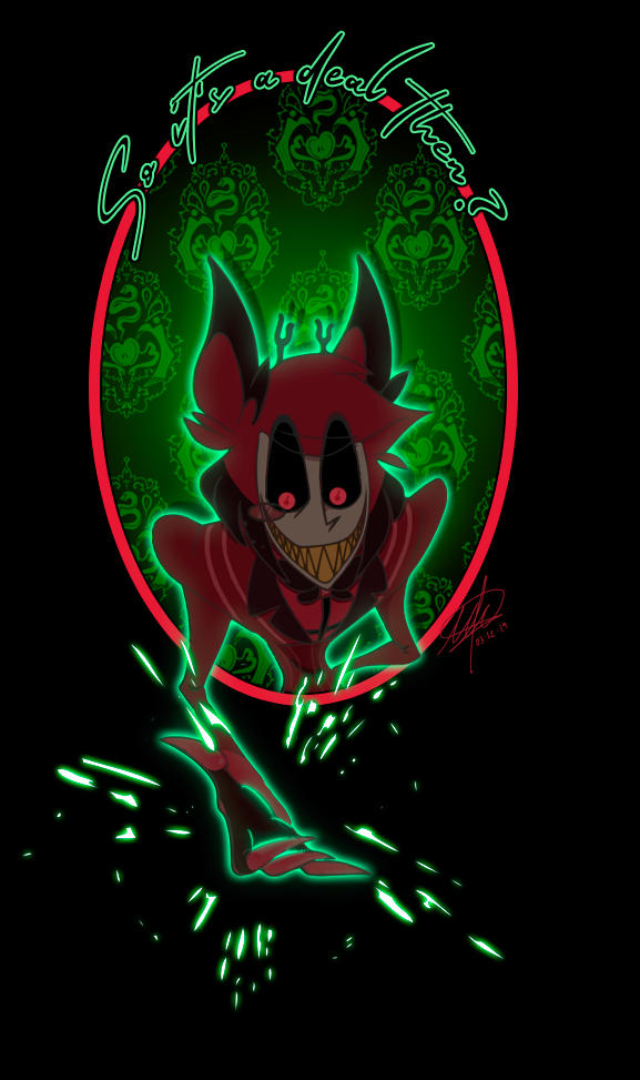 Alastor Creepy Ver So It S A Deal Then By Dyrsa On