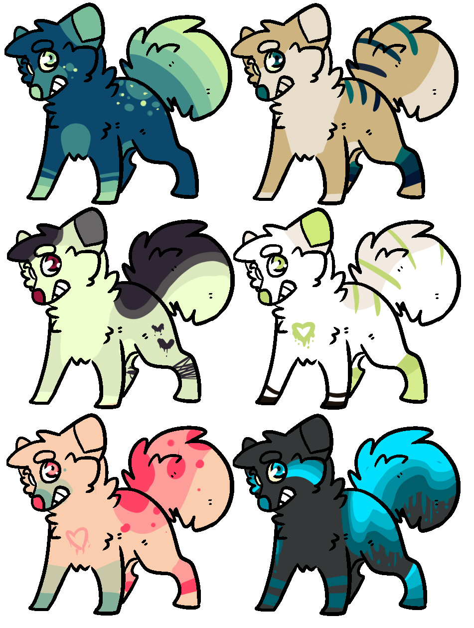 Costum adoptables for tailzy24