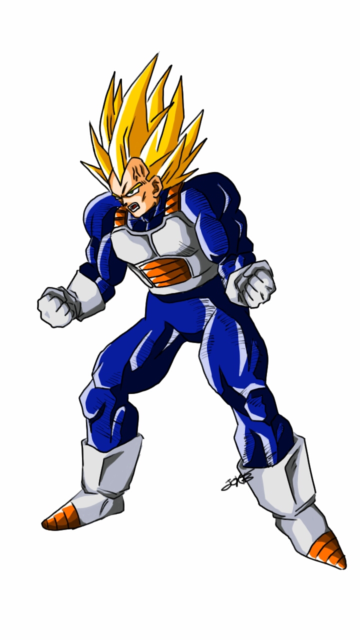 Deviantart Supervegiten Rada Super Vegeta (FanArt) by JokeSkywalker on DeviantArt