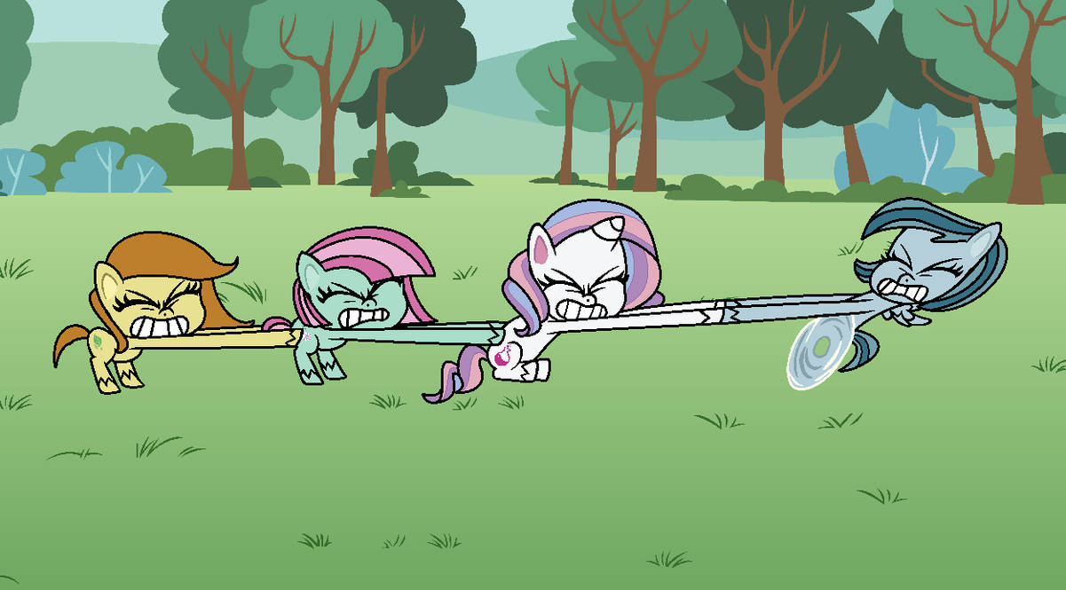 The Big Pull of Ponies by detailedatream1991 on DeviantArt